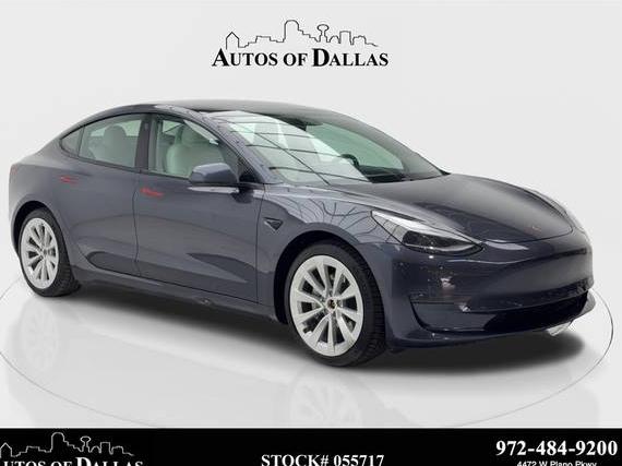 TESLA MODEL 3 2021 5YJ3E1EB2MF055717 image